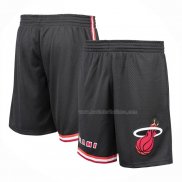 Short Miami Heat Mitchell & Ness Noir