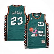 Maillot All Star 1996 Michael Jordan NO 23 Vert