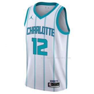 Maillot Charlotte Hornets Kelly Oubre JR. NO 12 Statement 2022-23 Volet