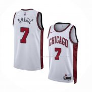 Maillot Chicago Bulls Goran Dragic NO 7 Ville 2022-23 Blanc