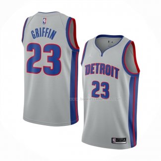 Maillot Detroit Pistons Blake Griffin NO 23 Statement 2020-21 Gris