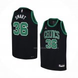 Maillot Enfant Boston Celtics Marcus Smart NO 36 Statement Noir