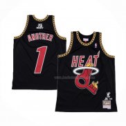 Maillot Miami Heat x Dj Khaled x Mitchell & Ness Noir