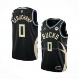 Maillot Milwaukee Bucks Marjon Beauchamp NO 0 Statement 2022-23 Noir