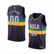 Maillot New Orleans Pelicans Personnalise Ville 2022-23 Volet