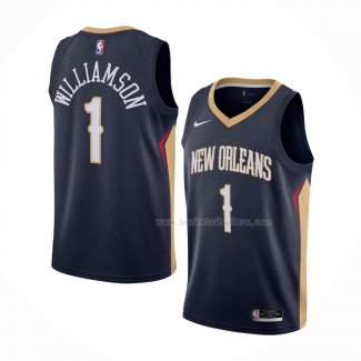 Maillot New Orleans Pelicans Zion Williamson NO 1 Icon 2020-21 Bleu