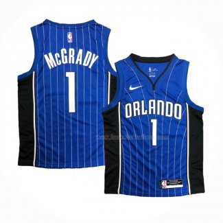 Maillot Orlando Magic Tracy McGrady NO 1 Association Bleu