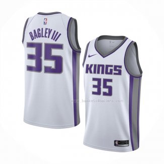 Maillot Sacramento Kings Marvin Bagley III NO 35 Association 2019-20 Blanc