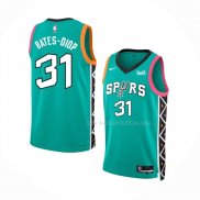 Maillot San Antonio Spurs Keita Bates-Diop NO 31 Ville 2022-23 Vert