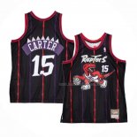 Maillot Toronto Raptors Vince Carter NO 15 Hardwood Classics Noir