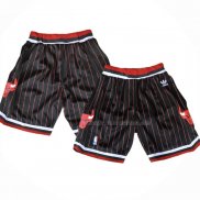 Short Chicago Bulls Noir Rouge