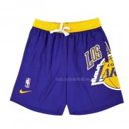 Short Los Angeles Lakers Big Logo Just Don Volet