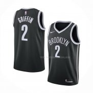 Maillot Brooklyn Nets Blake Griffin NO 2 Icon 2020-21 Noir