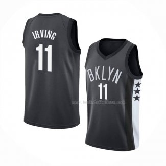 Maillot Brooklyn Nets Kyrie Irving NO 11 Statement Noir