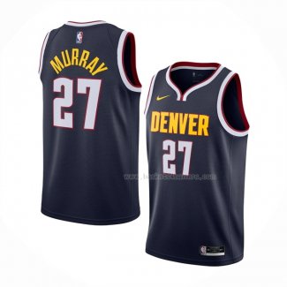 Maillot Denver Nuggets Jamal Murray NO 27 Icon 2020-21 Bleu