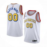 Maillot Golden State Warriors Personnalise Classic Edition 2019-20 Blanc