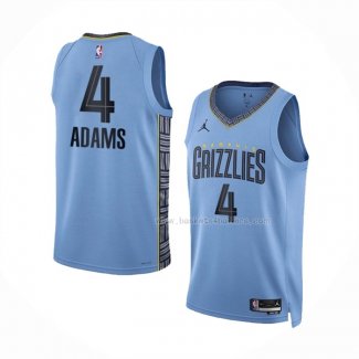 Maillot Memphis Grizzlies Steven Adams NO 4 Statement 2022-23 Bleu