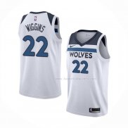 Maillot Minnesota Timberwolves Andrew Wiggins NO 22 Association Blanc