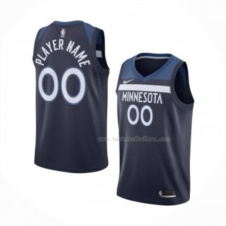 Maillot Minnesota Timberwolves Personnalise Icon Bleu