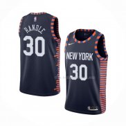 Maillot New York Knicks Julius Randle NO 30 Ville Edition 2019-20 Bleu