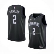 Maillot Orlando Magic Caleb Houstan NO 2 Ville 2022-23 Noir