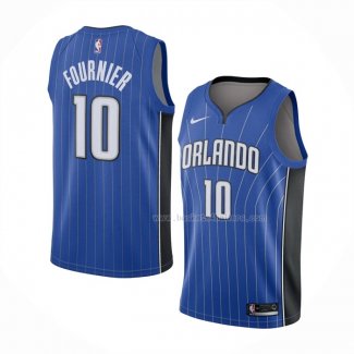 Maillot Orlando Magic Evan Fournier NO 10 Icon Bleu