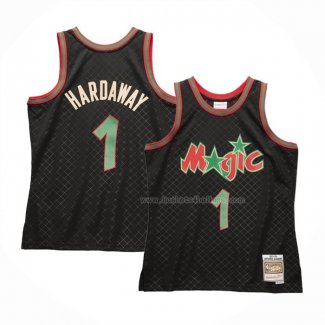 Maillot Orlando Magic Penny Hardaway NO 1 Mitchell & Ness 1993-94 Noir