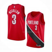 Maillot Portland Trail Blazers C.j. Mccollum NO 3 Statement 2020-21 Rouge