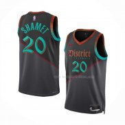 Maillot Washington Wizards Landry Shamet NO 20 Ville 2023-24 Noir