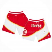 Short Atlanta Hawks 1986-87 Rouge