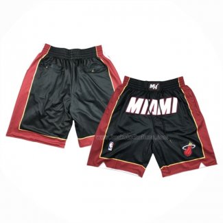 Short Miami Heat Just Don Rouge Noir