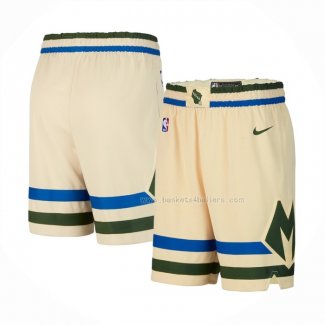 Short Milwaukee Bucks Ville Creme