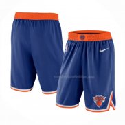 Short New York Knicks 2017-18 Bleu