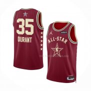 Maillot All Star 2024 Phoenix Suns Kevin Durant NO 35 Rouge