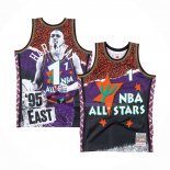 Maillot All Star Orlando Magic Penny Hardaway NO 1 Hardwood Classics Mitchell & Ness Volet