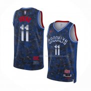 Maillot Brooklyn Nets Kyrie Irving NO 11 Select Series Bleu