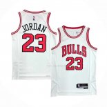 Maillot Chicago Bulls Michael Jordan NO 23 Association 2021 Blanc