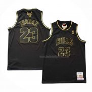 Maillot Chicago Bulls Michael Jordan NO 23 Retro 1997-98 Noir