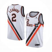 Maillot Los Angeles Clippers Kawhi Leonard NO 2 Classic 2019-20 Blanc