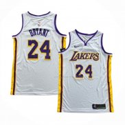 Maillot Los Angeles Lakers Kobe Bryant NO 24 Association 2018 Blanc