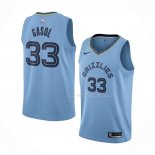 Maillot Memphis Grizzlies Marc Gasol NO 33 Statement Bleu