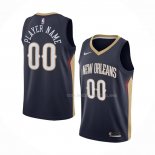 Maillot New Orleans Pelicans Personnalise Icon Bleu