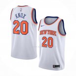 Maillot New York Knicks Kevin Knox NO 20 Association 2019-20 Blanc