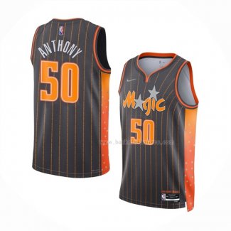 Maillot Orlando Magic Cole Anthony NO 50 Ville 2021-22 Marron