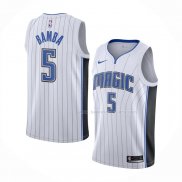 Maillot Orlando Magic Mohamed Bamba NO 5 Icon 2019-20 Blanc