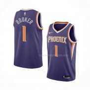 Maillot Phoenix Suns Devin Booker NO 1 Icon 2021 Volet