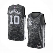 Maillot San Antonio Spurs Demar Derozan NO 10 Ville Camouflage