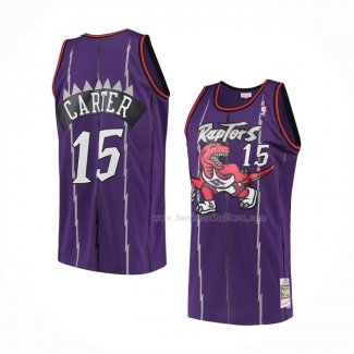 Maillot Toronto Raptors Vince Carter NO 15 Mitchell & Ness Volet