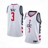 Maillot Washington Wizards Bradley Beal NO 3 Ville 2019-20 Blanc