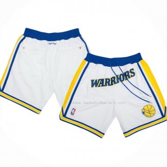 Short Golden State Warriors Blanc